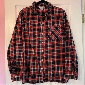 Old Navy Plaid Classic Flannel Shirt